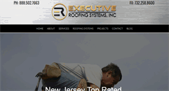 Desktop Screenshot of executiveroof.com